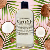 Coconut Milk Bubble Bath 8oz Made in USA