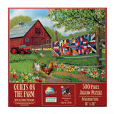 1287 Quilts on the Farm 500 pc Puzzle