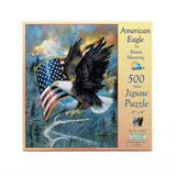 New: 0966 American Eagle 500 pc Puzzle Designed & Crafted in USA!