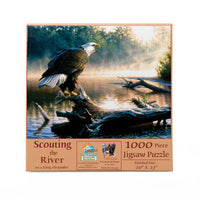 Scouting the River 1000 pc Puzzle 0924 Made in USA