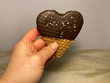 Stroopwafel Valentine Hearts: 6-Pack  Chocolate Dipped Made in USA Treat