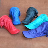 Children's Teepee Boots - Special Colors - Deerskin Fringe Item #350C-FR