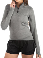 Women's MicroTech™ Motion Pull Over Long sleeve Shirt 632MLRH Made in USA