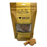 2-Pack I Heart Cheese Biscuit Bag Dog Treats Made in USA