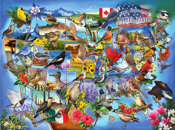 State Birds of the U.S. 1000 pc Puzzle 0711