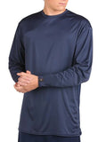 New: 2-Pack Loose Fit Microetech Long Sleeve Shirts UPF 50 Sun Protection 751LLS