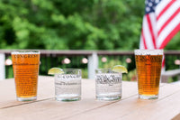 Declaration Of Independence Pint Glass