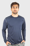 Navy Essential SoftTECH™ Shirt UV Protection Made in USA 761YLSSC