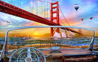 5172 Golden Gate Adventure 550 pc Puzzle Made in USA