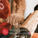 New Perfect Cookie Rolling Pin 1/4-in. Fixed Depth by Ann Clark, Made in USA