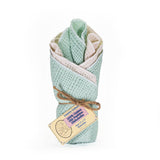 Cotton Dishcloths - Set of 4: Natural/Natural