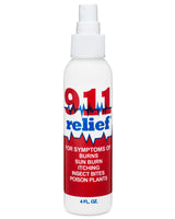 911 Relief 1st Aid Spray Single Pack Made in USA 4oz