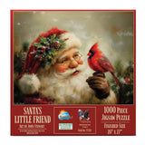 0744 Santa's Little Friend 1000 pc Puzzle Made in USA