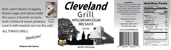 Apple Brown Sugar BBQ Sauce Made in USA