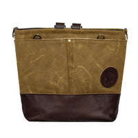 Waxed Canvas Convertible Jet-Setter Tote B-460 Made in USA