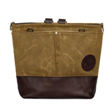 Waxed Canvas Convertible Jet-Setter Tote B-460 Made in USA