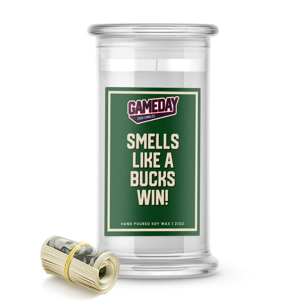 Milwaukee Bucks-Inspired Cash Candle Made in USA