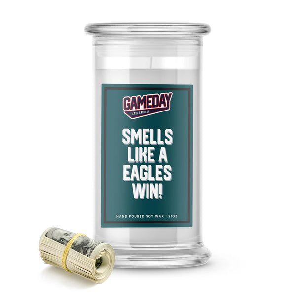 What is a Philadelphia Eagles-Inspired Game Day Cash Candle