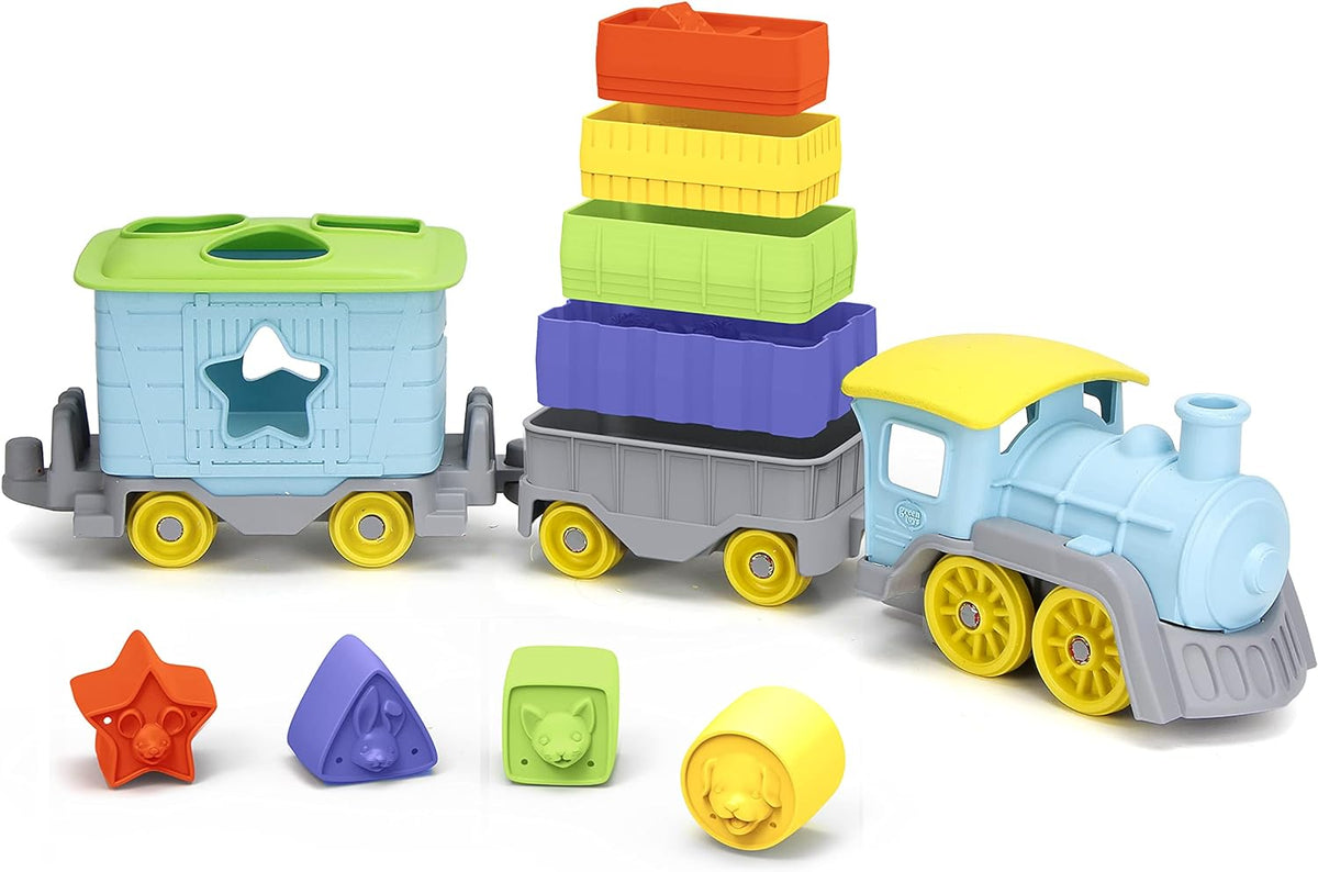 Supplies Limited: Green Toys® Mickey Mouse Stack & Sort Train Made in ...