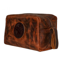 Heritage Leather Kit Bag LB-398_HER  Made in USA