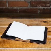 Heritage Waxed Bison Leather Field Journal with Lifetime Warranty LB-062_HER Made in USA