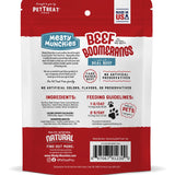 New Beef Boomerangs Dog Treats Made in USA