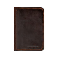 Heritage Waxed Bison Leather Field Journal with Lifetime Warranty LB-062_HER Made in USA