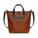 NEW Bison Leather Honeyberry Tote Made in USA