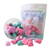 New: Mermaid Cotton Candy Bubble Bath Bombs Made in USA