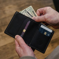 NEW Brown Leather Bifold Wallet with Lifetime Warranty NSL-0001 Made in USA