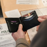 NEW Black Credit Card Bifold Wallet with Lifetime Warranty NSL-0005