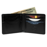 NEW Black Credit Card Bifold Wallet with Lifetime Warranty NSL-0005