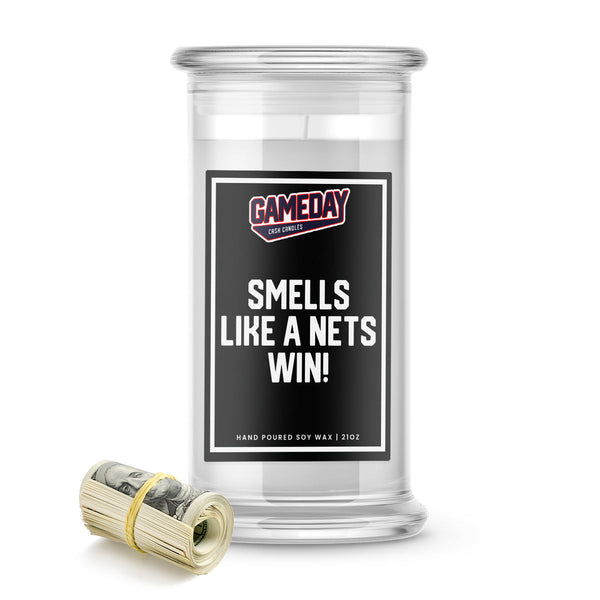 Brooklyn Nets-Inspired Cash Candle Made in USA