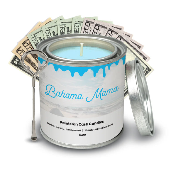 Bahama Mama - Paint Can Cash Candles Made in USA