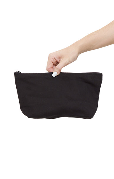 2-Pack of Organic Canvas Travel Pouches Made in USA