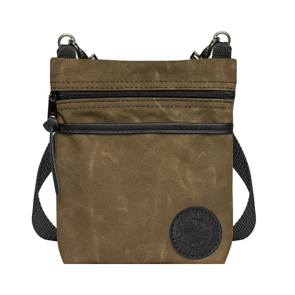 NEW Waxed Canvas Signature Crossbody Purse B-5011 Made in USA