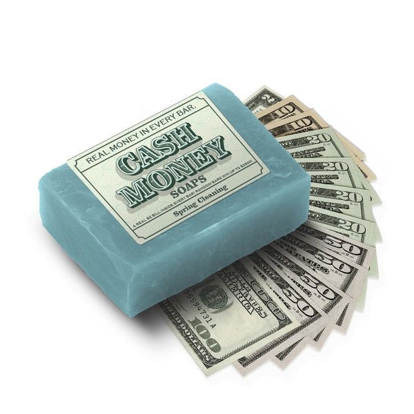 2-Pack of Spring Cleaning Cash Money Soaps Made in USA