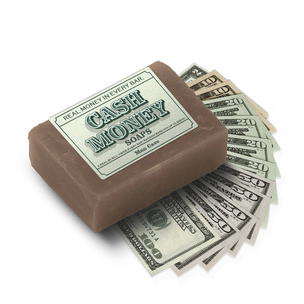 2-Pack of Man Cave Cash Money Soaps Made in USA