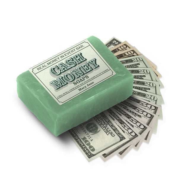 2-Pack of Mary Jane Cash Money Soaps Made in USA