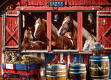 1156 Horse Barn 500+ pc Puzzle