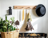 Amish-Made Leather Flyswatter: Tobacco Color - Made in USA