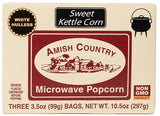 3pk Microwave Amish Kettle Popcorn Made in USA