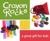 Just Rocks in a Box - 32 Colors / 64 Crayon Rocks Made in USA