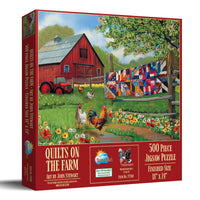 1287 Quilts on the Farm 500 pc Puzzle