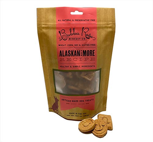2-Pack of Alaskan for More Biscuit Bag of Dog Treats Made in USA
