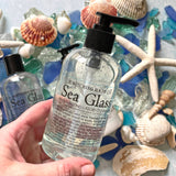Sea Glass Moisturizing Liquid Cleansers 8oz. Made in USA by B.Witching