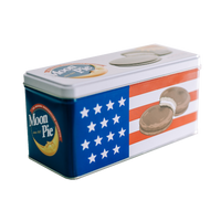 Americana Mini MoonPie Tin 13-Pack of Mini Pies Made in USA