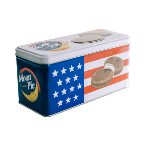 Americana Mini MoonPie Tin 13-Pack of Mini Pies Made in USA