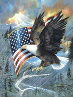 New: 0966 American Eagle 500 pc Puzzle Designed & Crafted in USA!