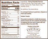 New 9oz Honey Roasted Virginia Peanuts, Grown & Prepared in USA